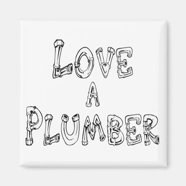 Imán Amar a un plomero (Frente)