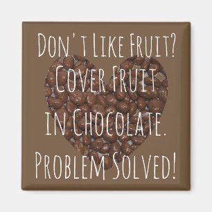 Imán Amar el chocolate provoca curiosidad