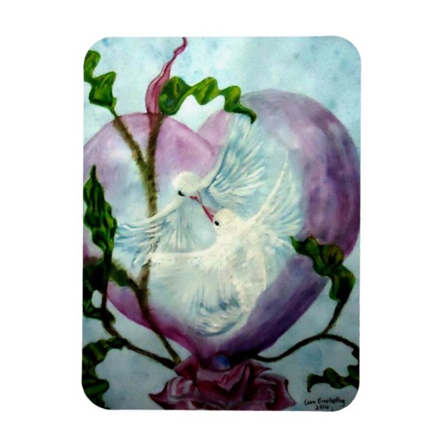 Imán Amar eterno (Vertical)