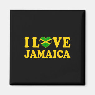 Imán Amar Jamaica Corazón Orgulloso Jamaica Independenc