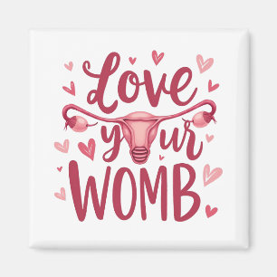 Imán Amar tu útero Uterus Aborto Positivación corporal