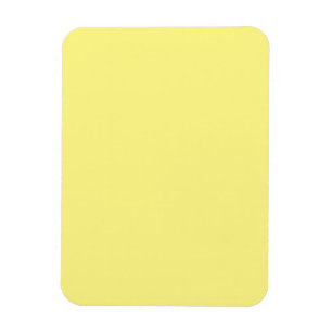 Imán  Amarillo Claro #FFF888, Mazapán