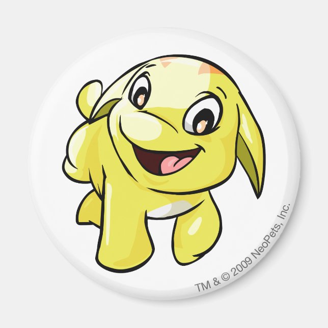 Imán Amarillo de Google (Frente)