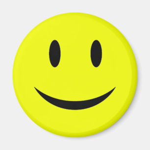 Imán amarillo de la cara