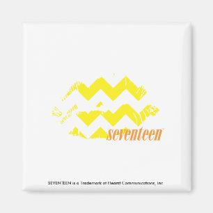 Imán Amarillo del zigzag