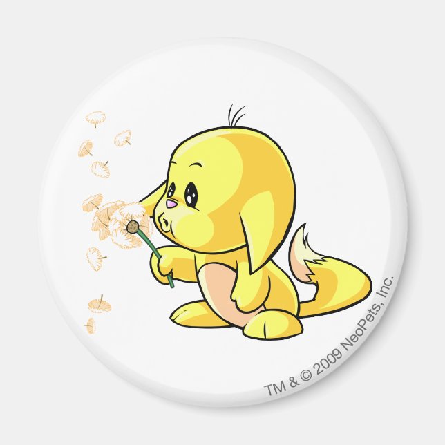 Imán Amarillo Kacheek (Frente)