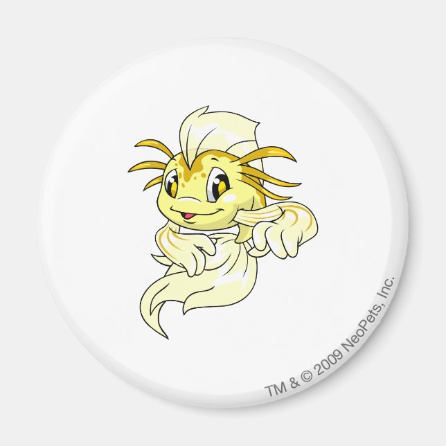 Imán Amarillo Koi (Frente)