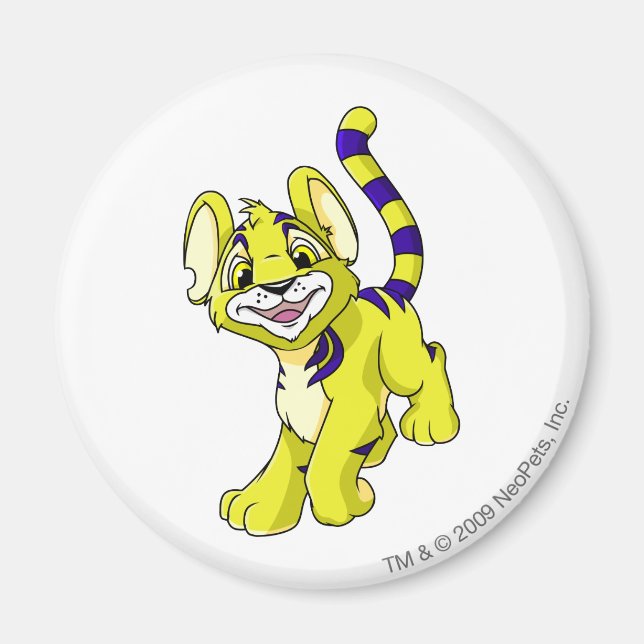 Imán Amarillo Kougra (Frente)