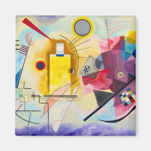 Imán Amarillo-Rojo-Azul de Kandinsky