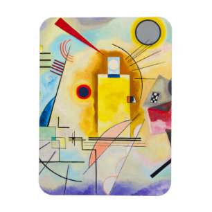Imán Amarillo-Rojo-Azul de Kandinsky