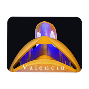 Imán Amarillo y azul. Cerca cielo (L'Hemisfèric).