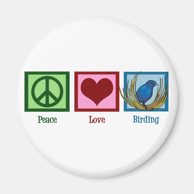 Imán Amarre de amor por la paz (Frente)