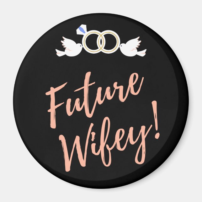 Imán Amas de amor a futuras esposas (Frente)