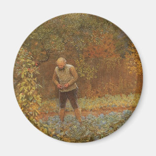 Imán Amateur (Coachman & Cabbages) por Frederick Walker