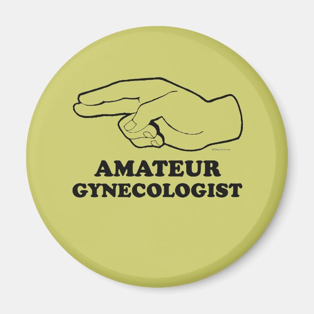 IMÁN AMATEUR GYNECOLOGISTA (Frente)