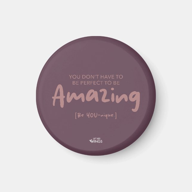 Imán Amazing [Be YOU-nique] — Magnet (Frente)