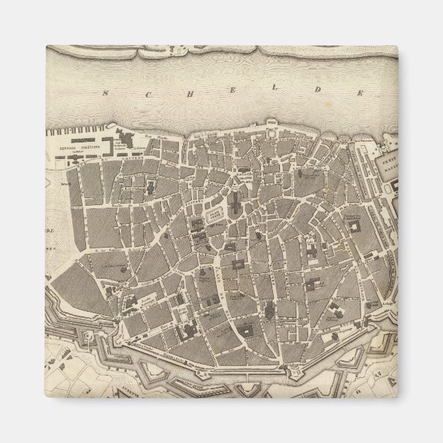 Imán Amberes, Bélgica (Frente)