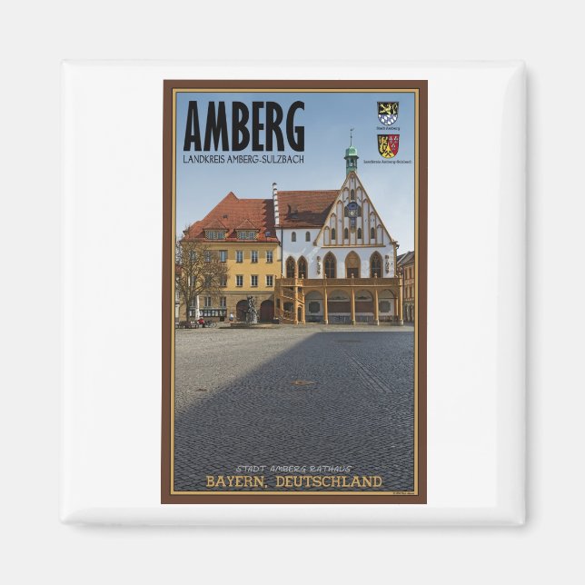 Imán Amberg - Rathaus (Frente)