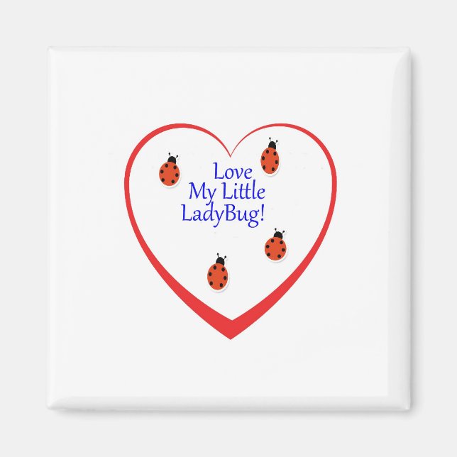 Imán Ambers Lady Bug Magnet (Frente)