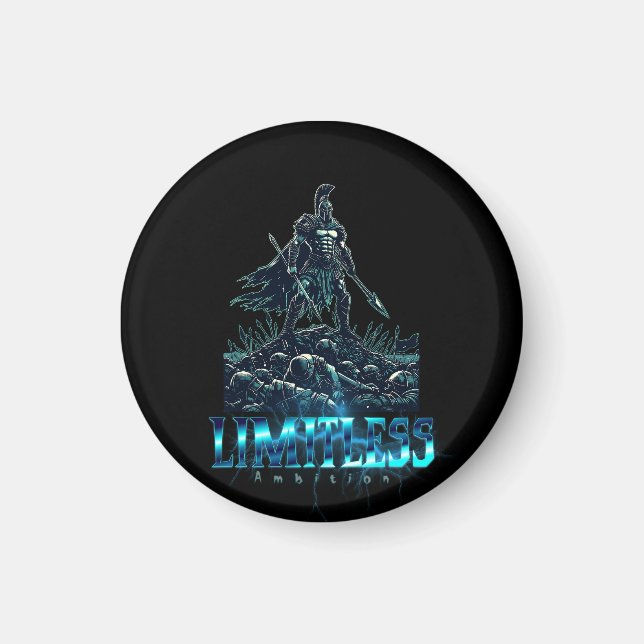 Imán Ambición ilimitada Guerrero del Gladiador Espartan (Frente)