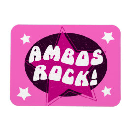 Imán Ambo Driver Ambos Rock Funny Pink