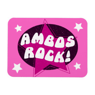 Imán Ambo Driver Ambos Rock Funny Pink