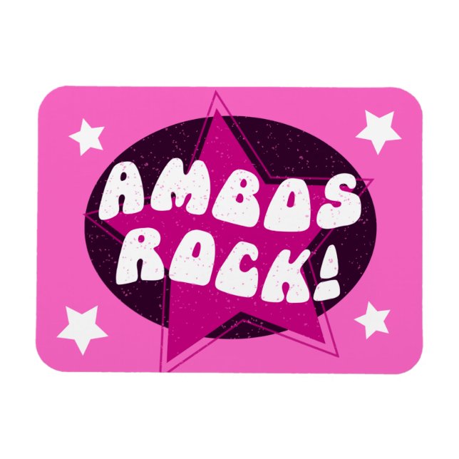 Imán Ambo Driver Ambos Rock Funny Pink (Horizontal)