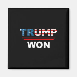 Imán (Ambos lados) Divertido Trump ganó 45-47 Mamáes de