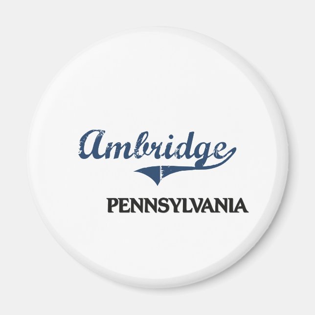 Imán Ambridge Pennsylvania City Classic (Frente)