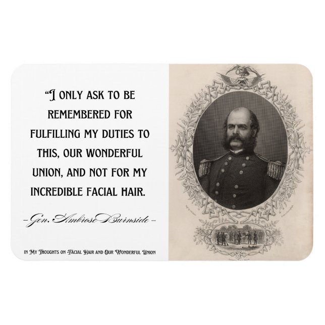 Imán Ambrose Burnside (Horizontal)