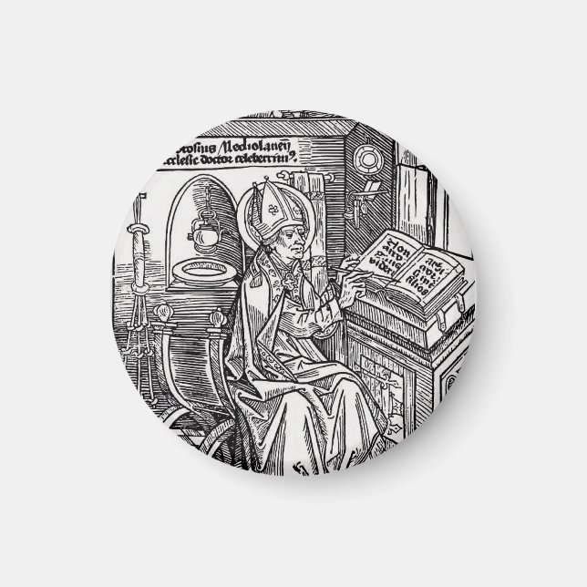 Imán Ambrosio de Milán (Frente)