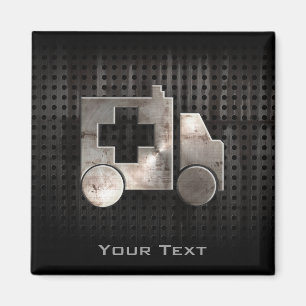 Imán Ambulancia rugosa