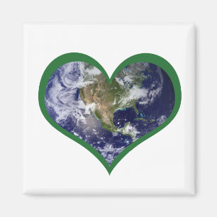Imán Ame la tierra (el verde)