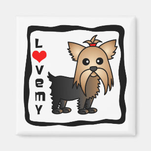 Imán Ame mi Yorkshire Terrier
