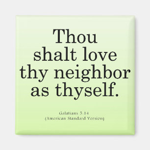 Imán Ame su 5:14 vecino de Galatians