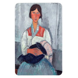 Imán Amedeo Modigliani - Gitana con bebé