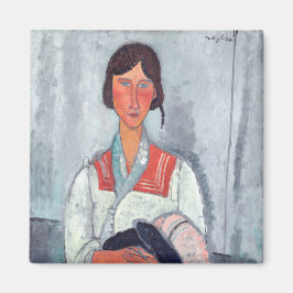 Imán Amedeo Modigliani - Gitana con bebé