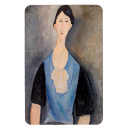 Imán Amedeo Modigliani - Joven mujer azul