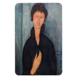 Imán Amedeo Modigliani - Mujer con ojos azules