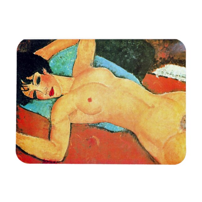 Imán Amedeo Modigliani - Mujer reclinada (Horizontal)