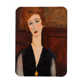 Imán Amedeo Modigliani - Retrato de una mujer