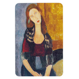 Imán Amedeo Modigliani - Retrato Jeanne Hebuterne #2