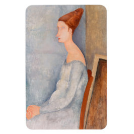 Imán Amedeo Modigliani - Retrato Jeanne Hebuterne #3