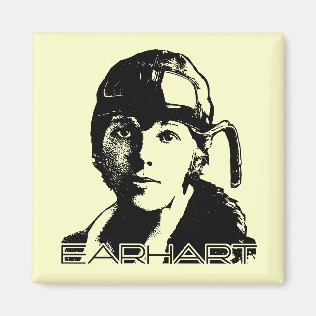 Imán Amelia Earhart (Frente)