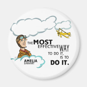 Imán Amelia Earhart la mayoría del modo eficaz LO HACE