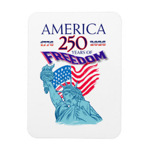 IMÁN AMÉRICA 250 AÑOS DE LIBERTAD ESTATUA DE LA LIBERTA