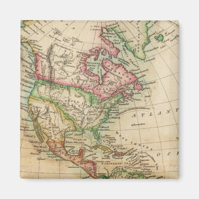 Imán América 8 (Frente)