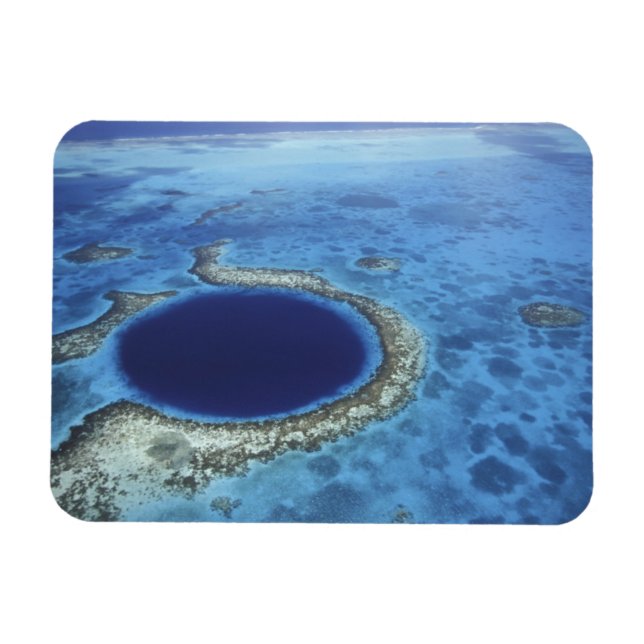Imán AMÉRICA CENTRAL, Belice, Grandes arrecifes de cora (Horizontal)