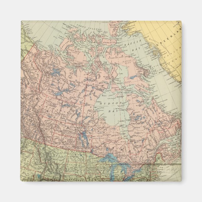 Imán América del Norte 25 (Frente)