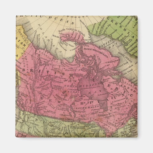 Imán América del Norte 36 (Frente)